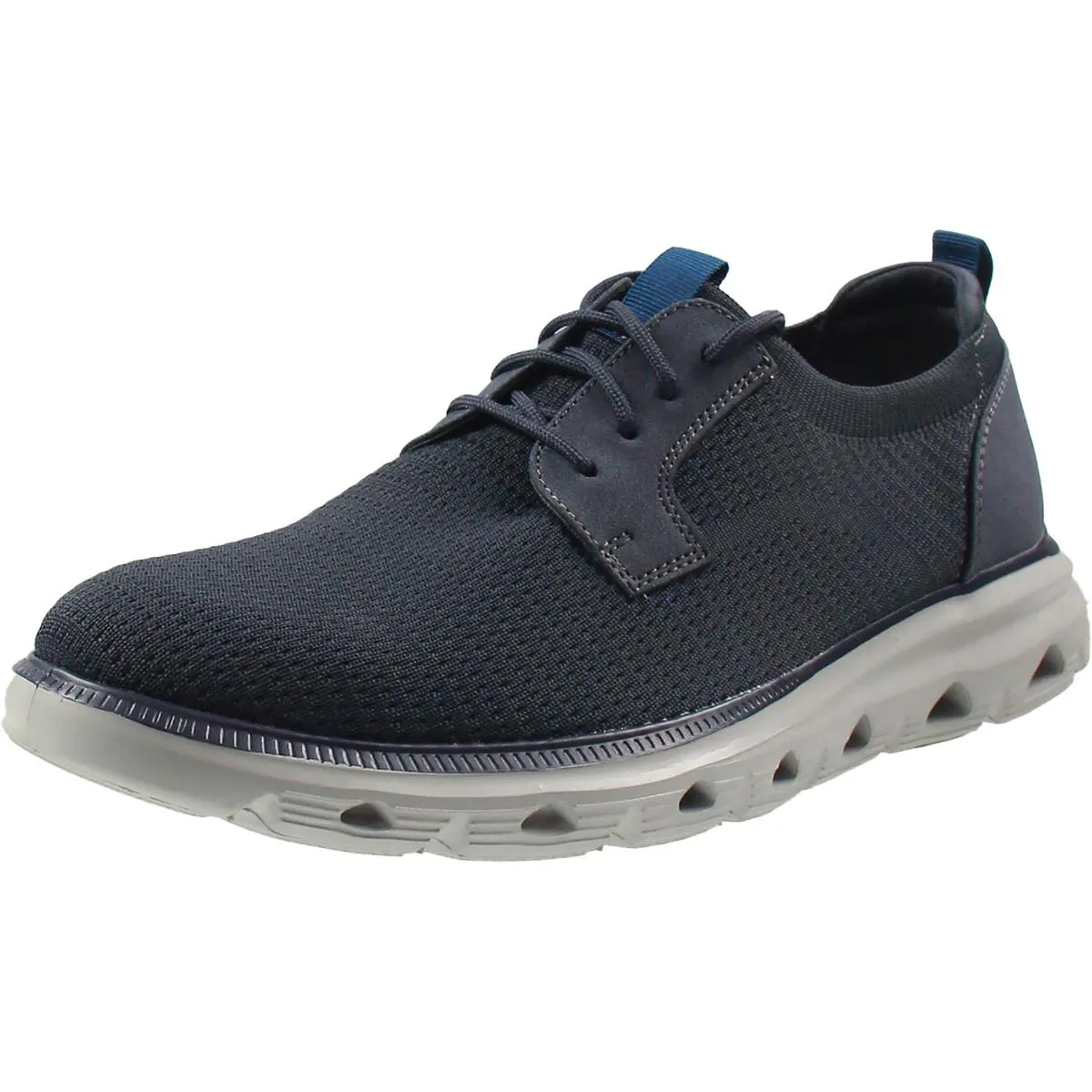 Fielding Mens Comfort Insole Knit Oxfords