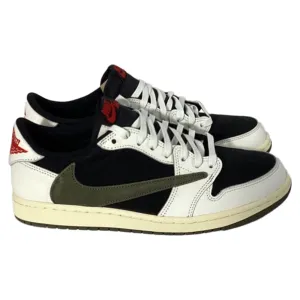 Nike Air Jordan 1 Retro Low x Travis Scott Sneakers in Multicolor Leather